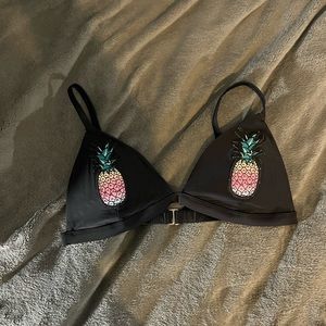 Hollister Pineapple Bikini Top